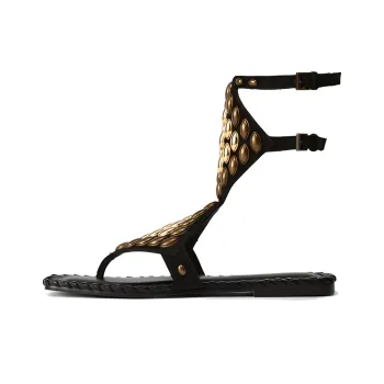 ZARA LIMITED EDITION Roman Sandals Women's Black