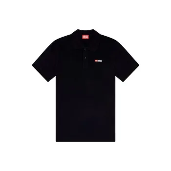 DIESEL Polo Shirts Men Black
