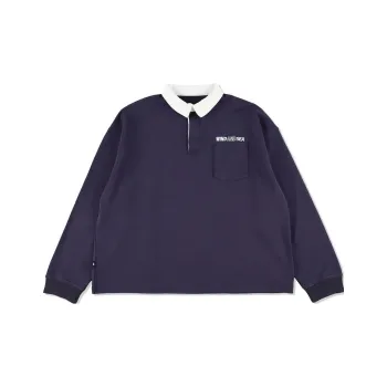WIND AND SEA BIG RUGGER SWEAT Sweatshirt Unisex Marine Blue