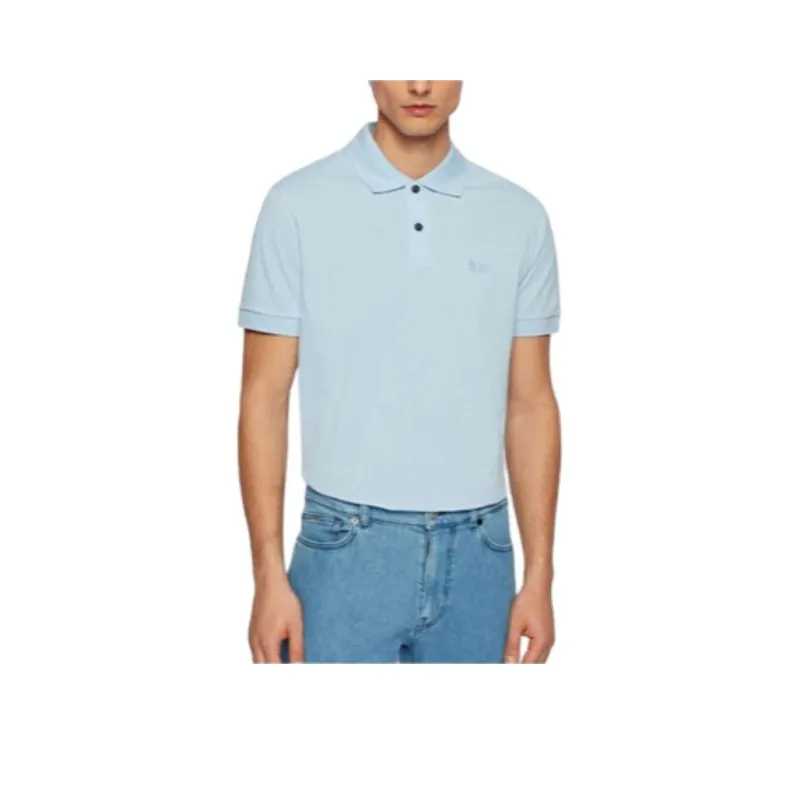 HUGO BOSS Polo Shirt Men's Light Blue-0