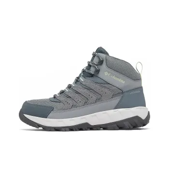 Columbia Strata Trail Wear resistant And Lightweight Mid Top Trekking Shoes Women's Gray