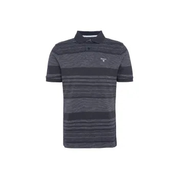 BARBOUR FW24 Polo Shirt Men's Charcoal Gray
