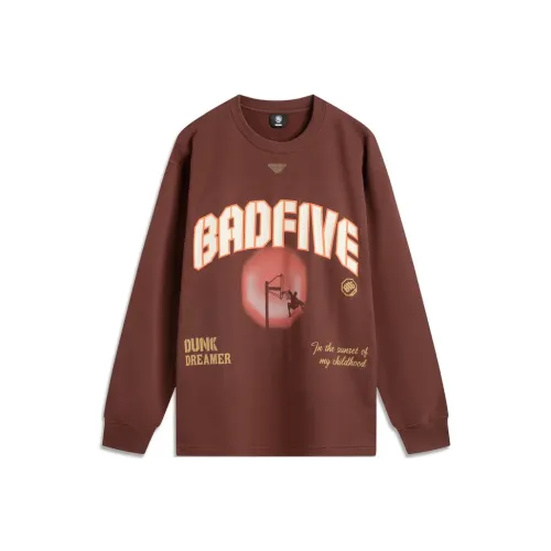 LiNing Basketball Collection Sweatshirt Men's Mouwen