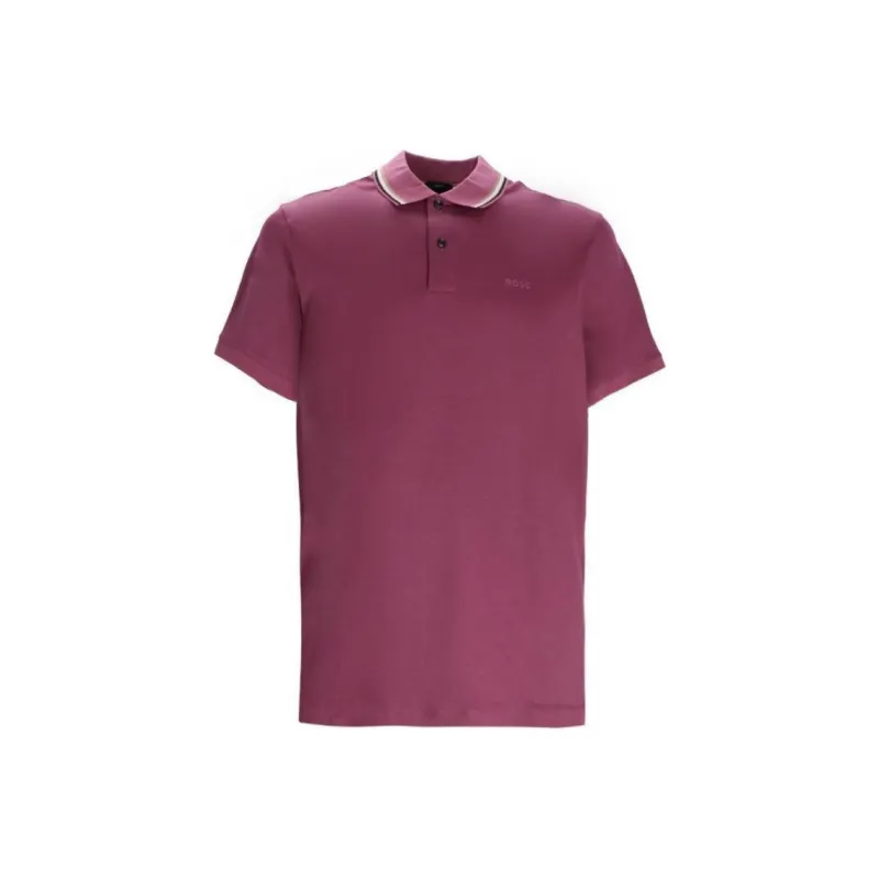 HUGO BOSS Polo Shirt Men's Purple-0