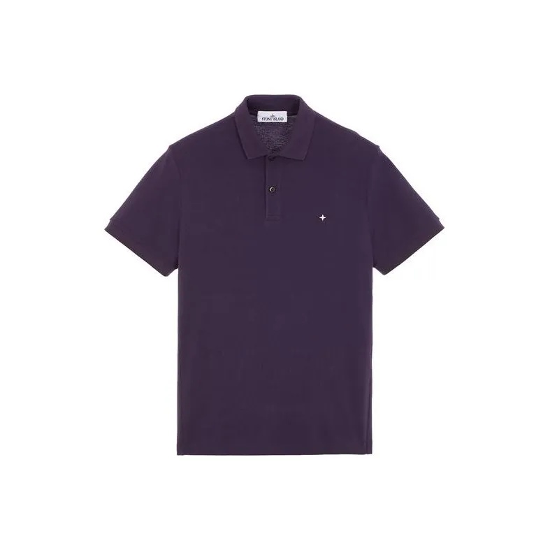 STONE ISLAND STONE ISLAND STELLINA Series Polo Shirts Men Ink Blue-0