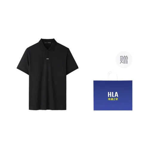 HLA Power Young Series Short Sleeved Polo Shirt Men's