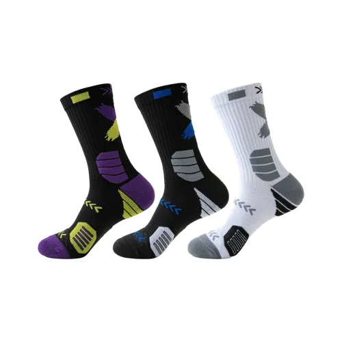 MIIOW Basketball Socks Men's 3 Pack