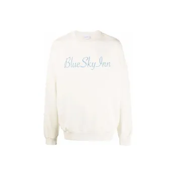 Blue Sky Inn Logo embroidered Cotton Sweatshirt