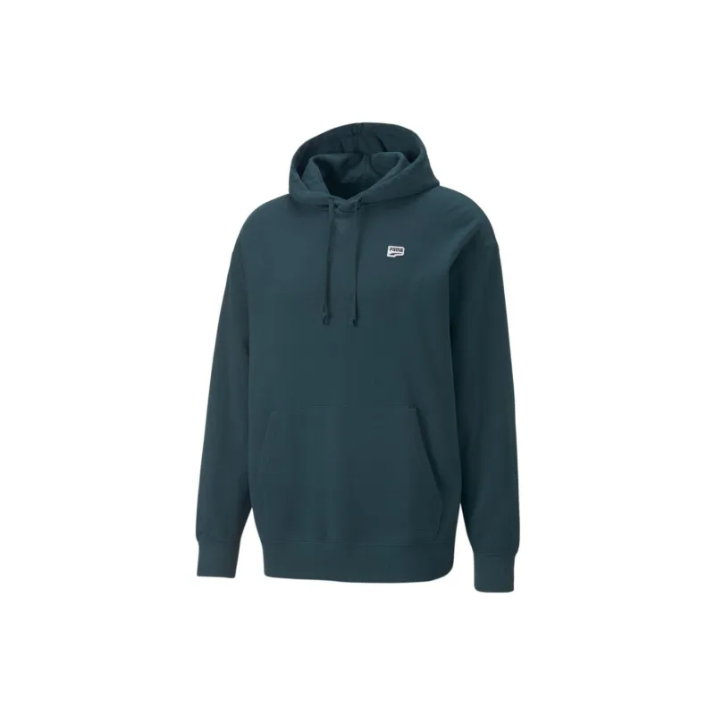 PUMA Downtown Hoodie TR Sweatshirt Men's Blue-0