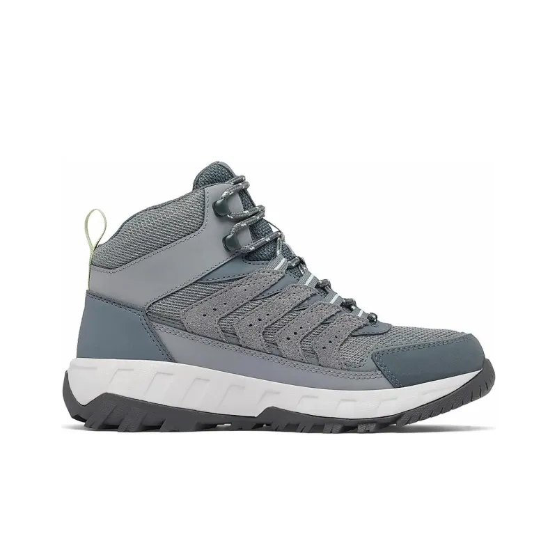 Columbia Strata Trail Wear resistant And Lightweight Mid Top Trekking Shoes Women's Gray-1