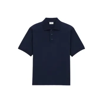 SAINT LAURENT Polo Shirt Men's Blue