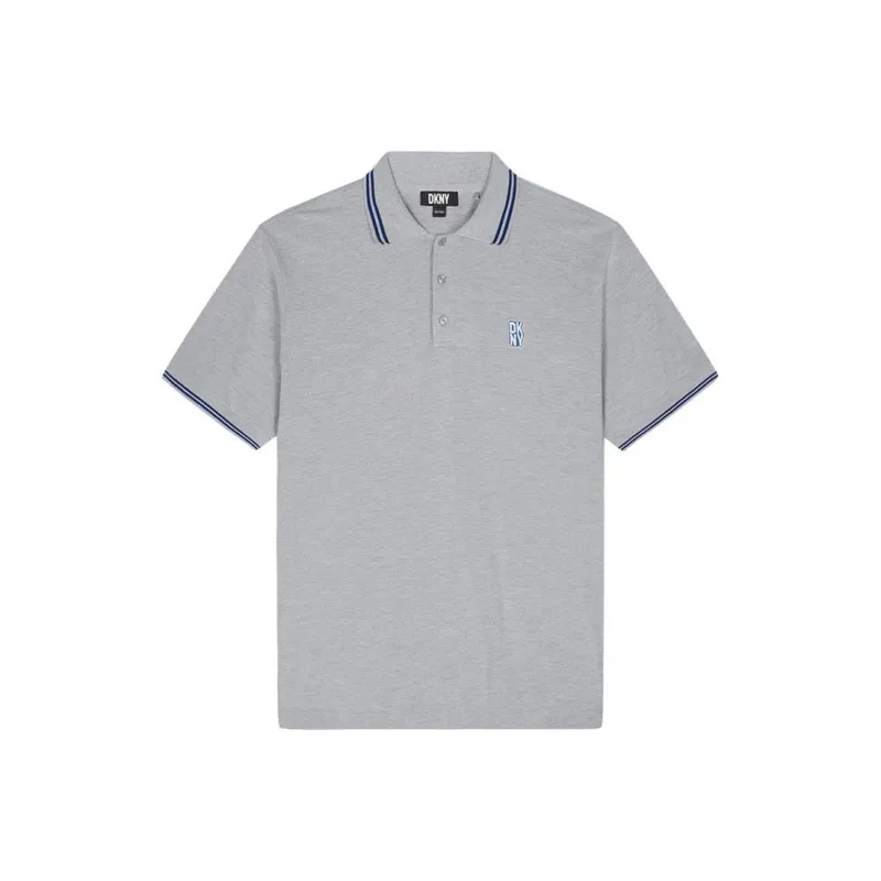 DKNY Polo Shirts Men Gray-0