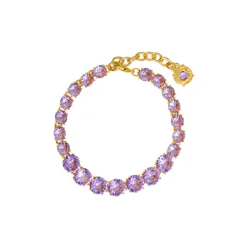LES NEREIDES Glass Bracelets Women's Purple