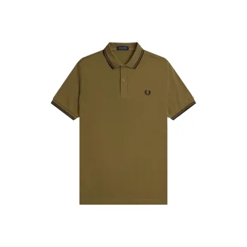FRED PERRY Polo Shirt Men's Green