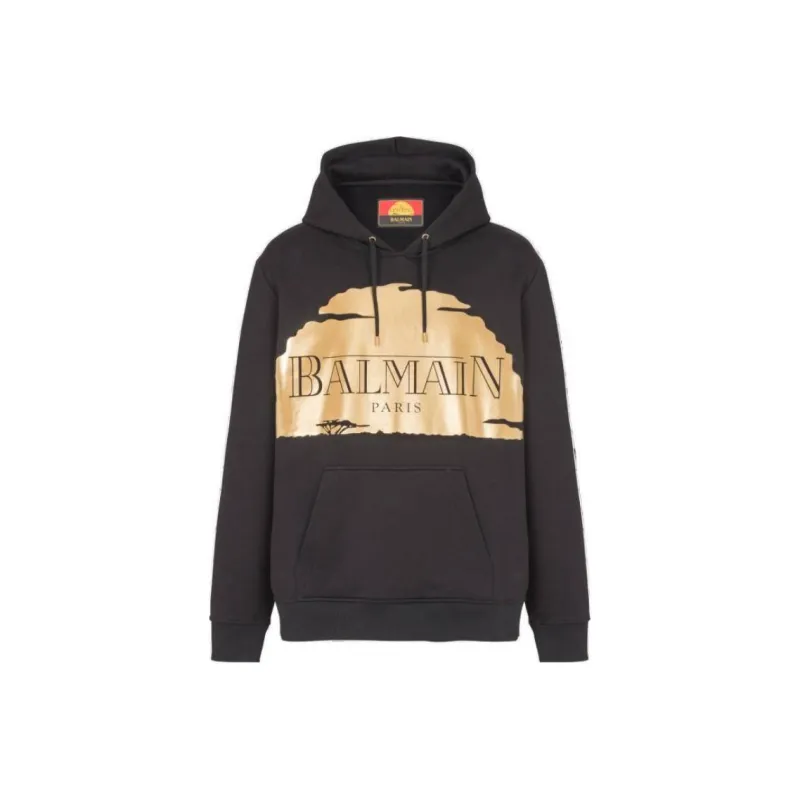 BALMAIN X Disney Graphic Printed Drawstring Hoodie-0