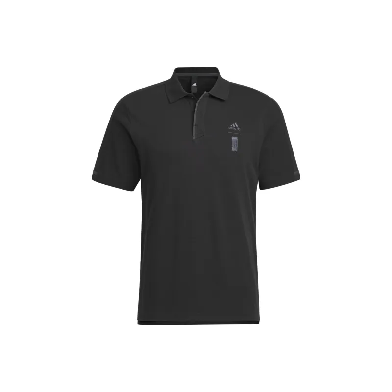 Adidas Wuji Series Polo Shirts Men Black-0
