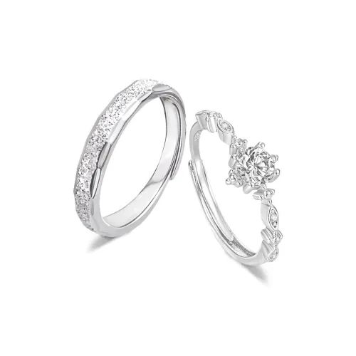 FANFRI Sterling Silver 999 Rings Unisex