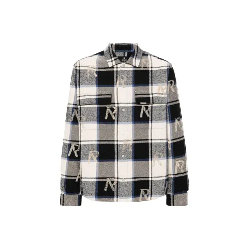 REPRESENT Checked Flannel Shirt