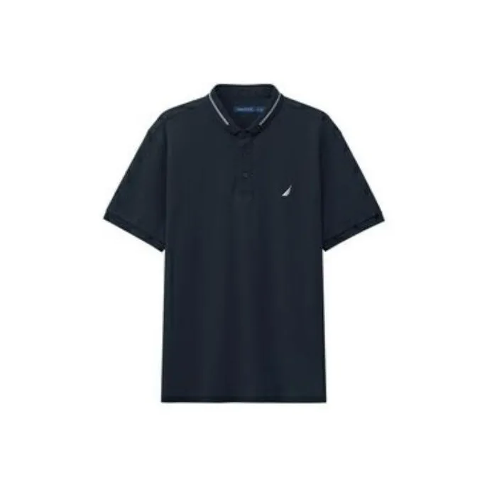 Nautica White Sail Polo Shirt Men's-6