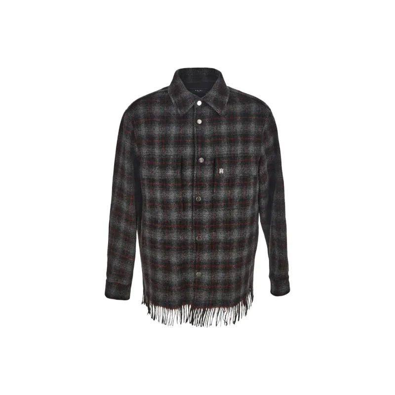 AMIRI Shirts Men Dark Gray-0