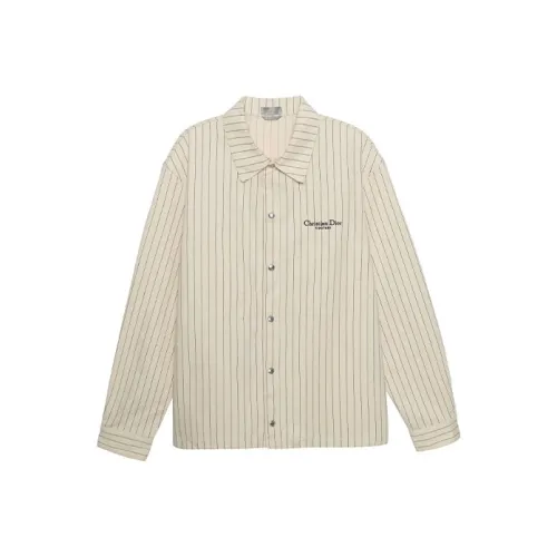 DIOR Shirts Men Ecru