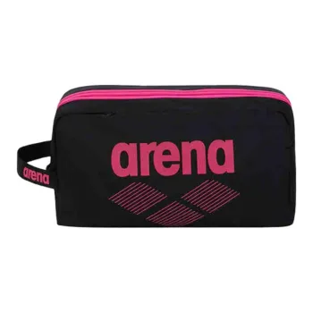 Arena Polyester Clutch Unisex Black & Pink