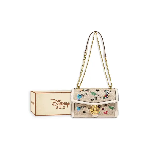 Disney Mickey Series PU Shoulder Bag Regular Women's Apricot