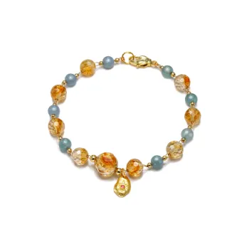 Phoenix Nirvana Ice Glutinous Blue Water Jadeite Bracelet Women's