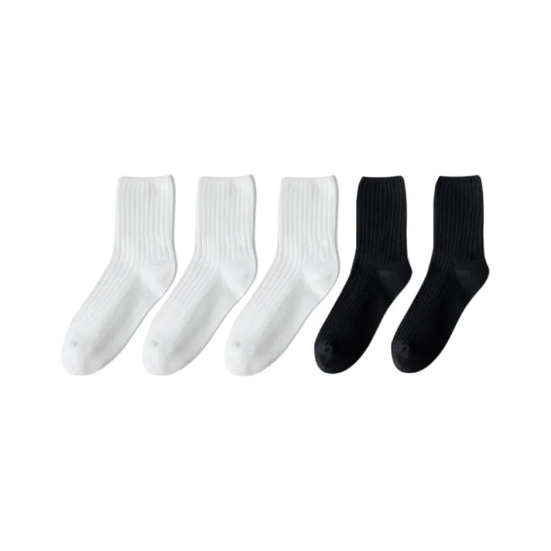Temooues Mid Calf Socks Women's 5 Pack-6