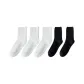 [5 Pack/Minimalist Style Versatile, Play with Stacking]3 Pack Thick Rod Raw White 2 Pack Thick Rod Black