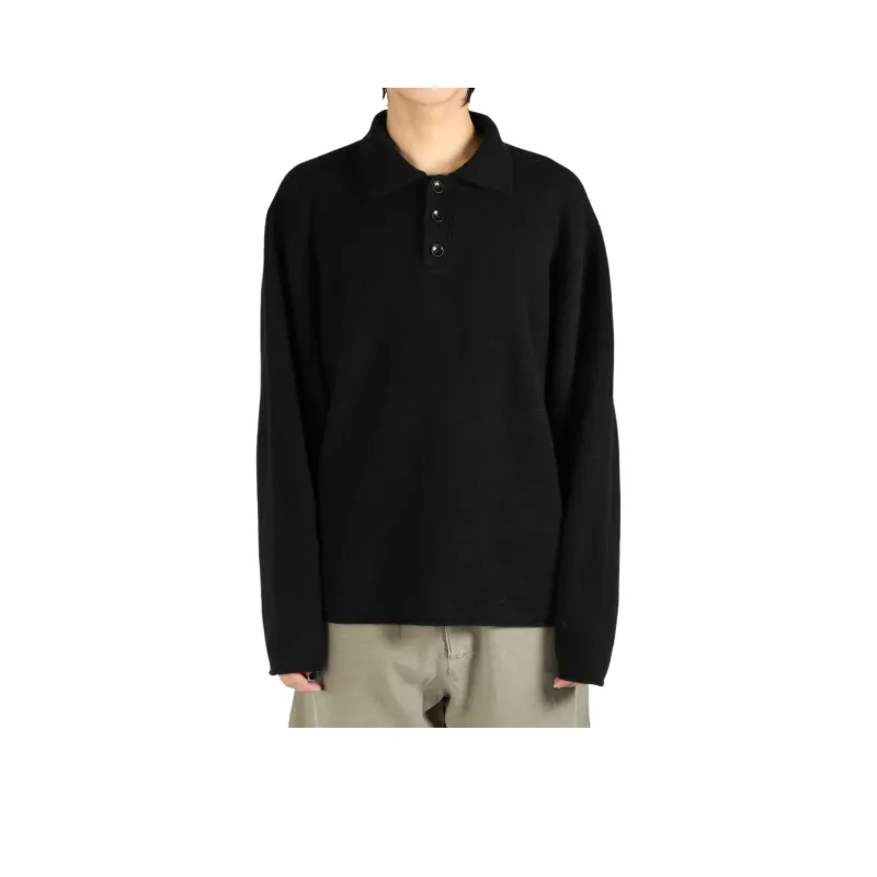 The Elder Statesman Heavy Rugby Polo Shirt-0