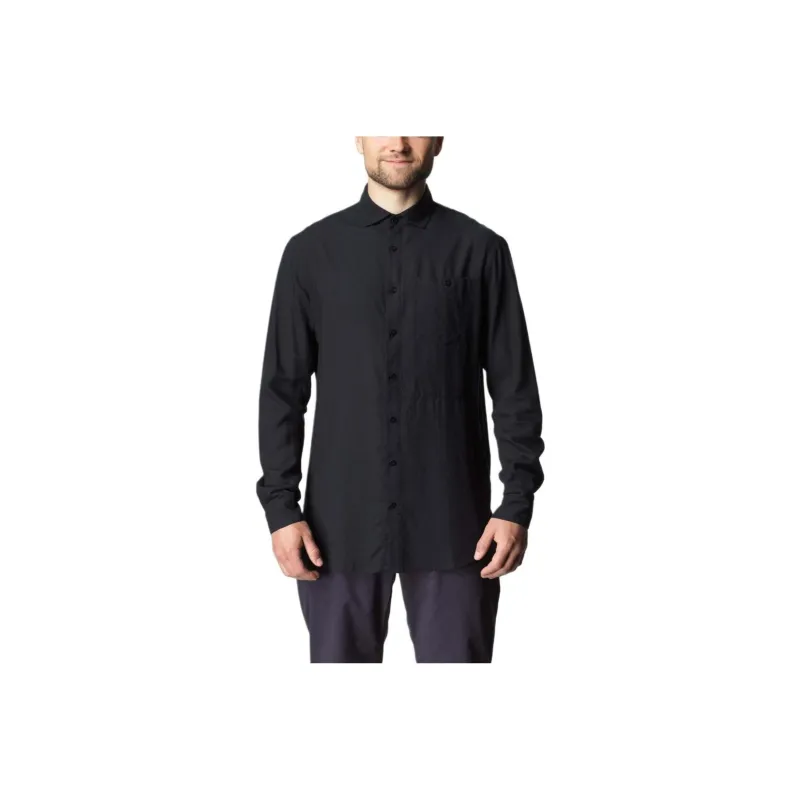 Houdini Shirts Men Pure Black-0