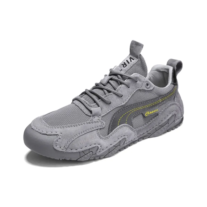 Dunnu Abrasion Resistant Cushioning Height Increasing Low Top Casual Shoes Men's-5