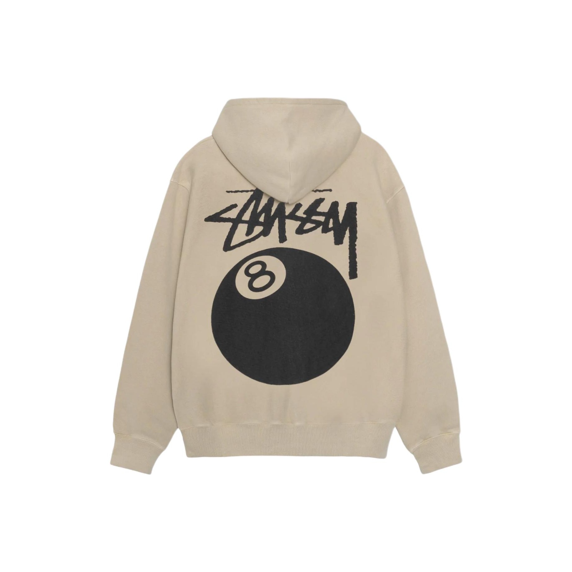 Stussy 8 Ball Pigment Dyed Crew - POIZON