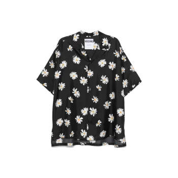 MOSCHINO Short-Sleeved Floral Printed T-Shirt
