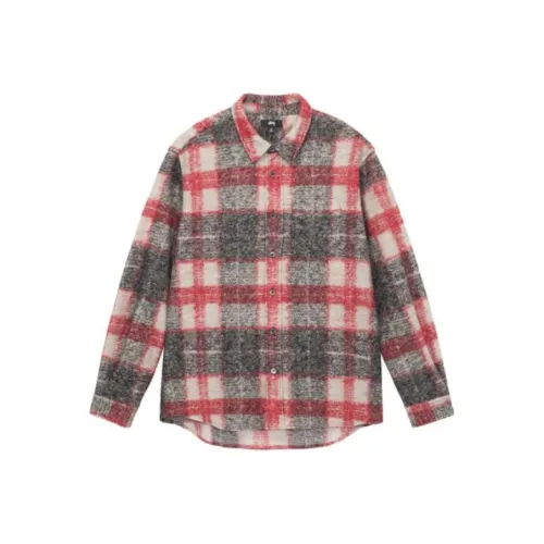 Stussy Plaid Knit Shirt