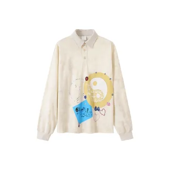 CONP SS25 Polo Shirt Unisex Fragmented Silver