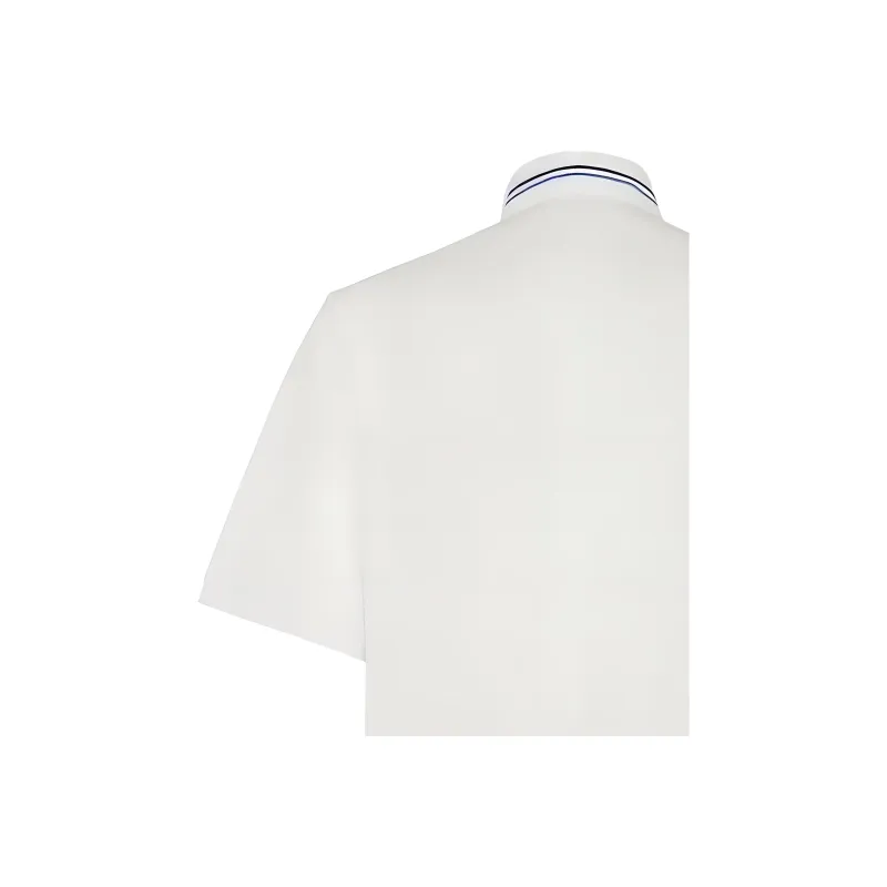 FENDI Polo Shirts Men White-6