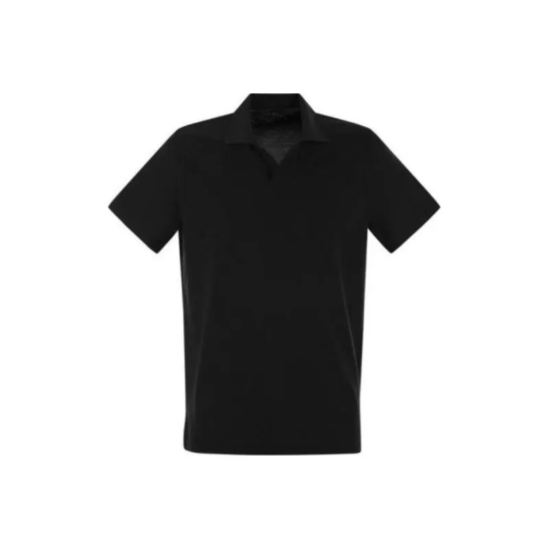 FEDELI Polo Shirts Men Black-0