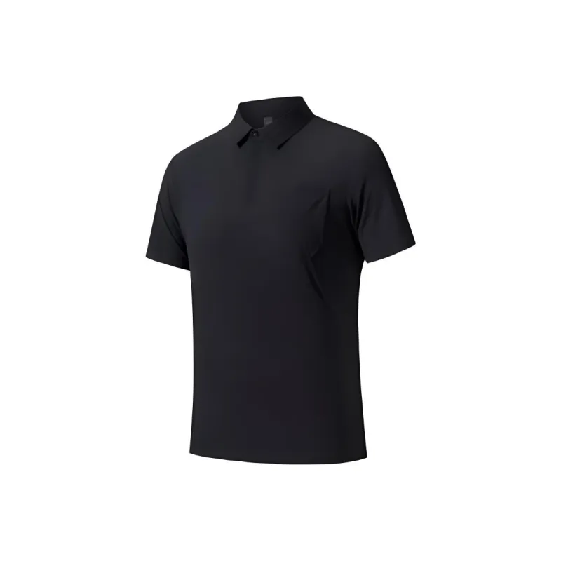 Anta Champion All Weather Collection Lifestyle Collection Polo Shirt Men's Basic Black-0