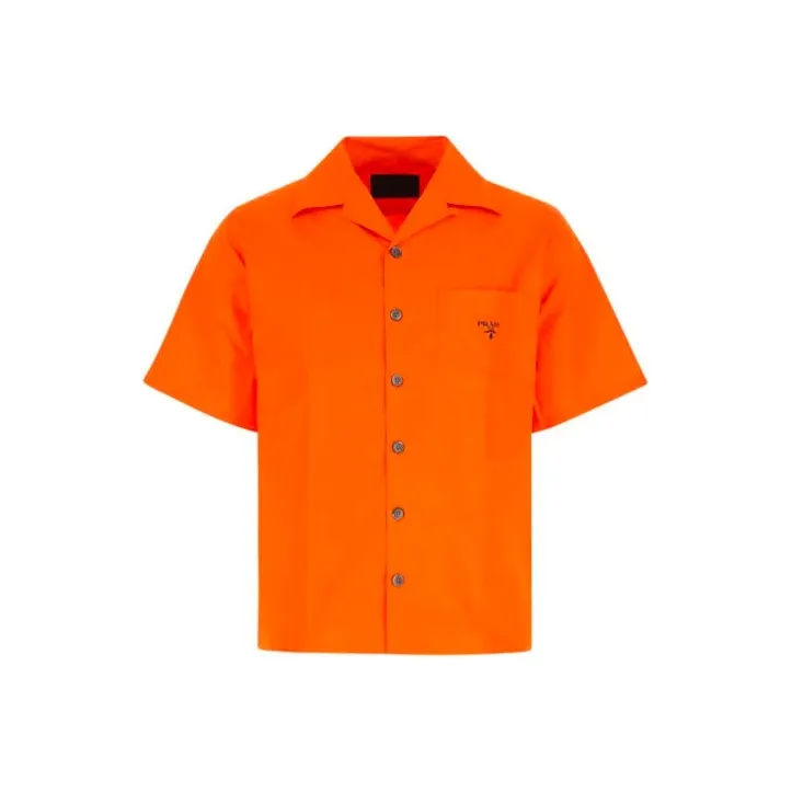 PRADA Shirts Men Orange-0