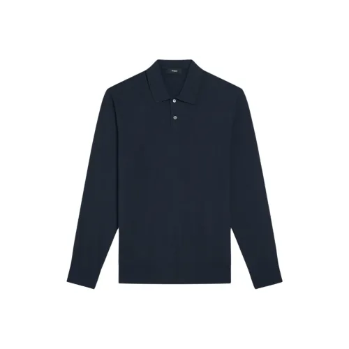 THEORY Polo Shirt Men's Baltic Sea
