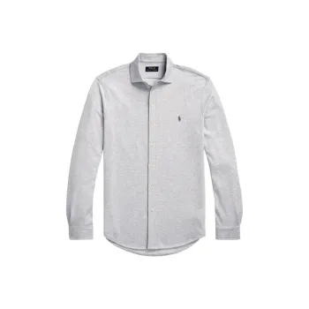 Polo Ralph Lauren Logo-Embroidered Button-Up Shirt