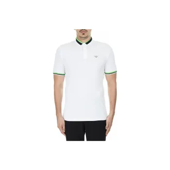 EMPORIO ARMANI SS23 Polo Shirt Men's White