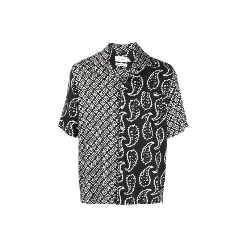 RHUDE Bandana Button Up Shirt-0