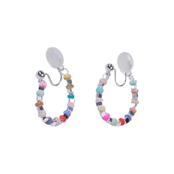 Vegetarian Alloy Clip On Earrings Women's