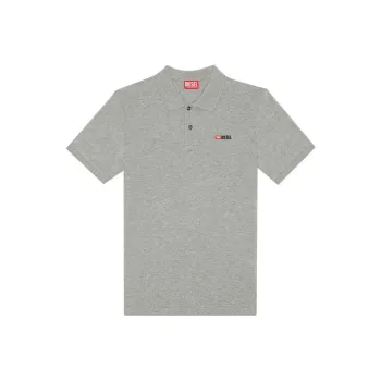 DIESEL Polo Shirts Men Gray