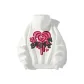 White (Fleece-Lined and Thickened)