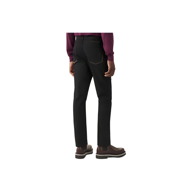 HERMES Jeans Men Black-1