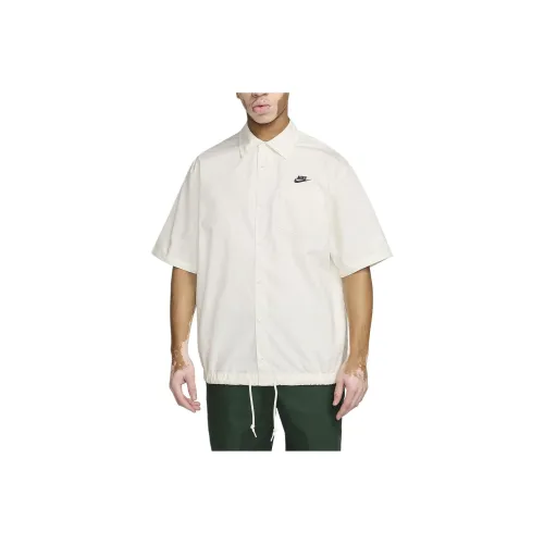 Nike Club Men's Short Sleeve Oxford Button Up Shirt